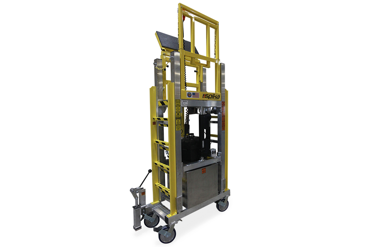 Sign up for Spika's free OSHA Compliance Checklist for Mobile Work Platforms and Mobile Ladder